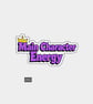 Funny Novelty Sticker For Adults - Main Character