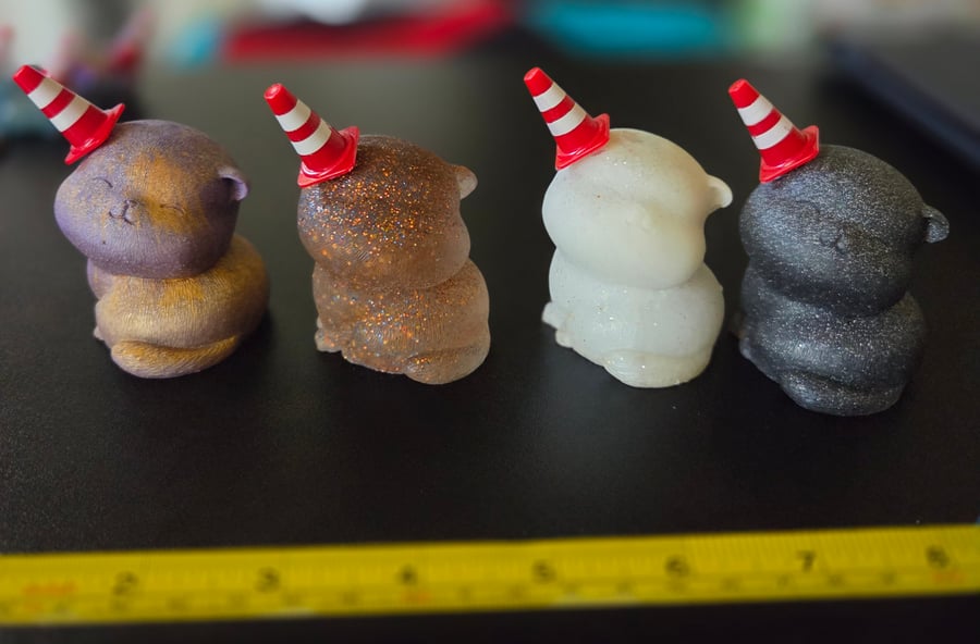 Nipfest perfectly imperfect Large Glitter Cats