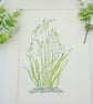 Snowdrop hand-painted original watercolour painting  - Image 1