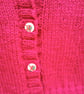 Girl’s Knitted Cardigan With A Cabled Yoke, Gift Idea for Children - Image 6