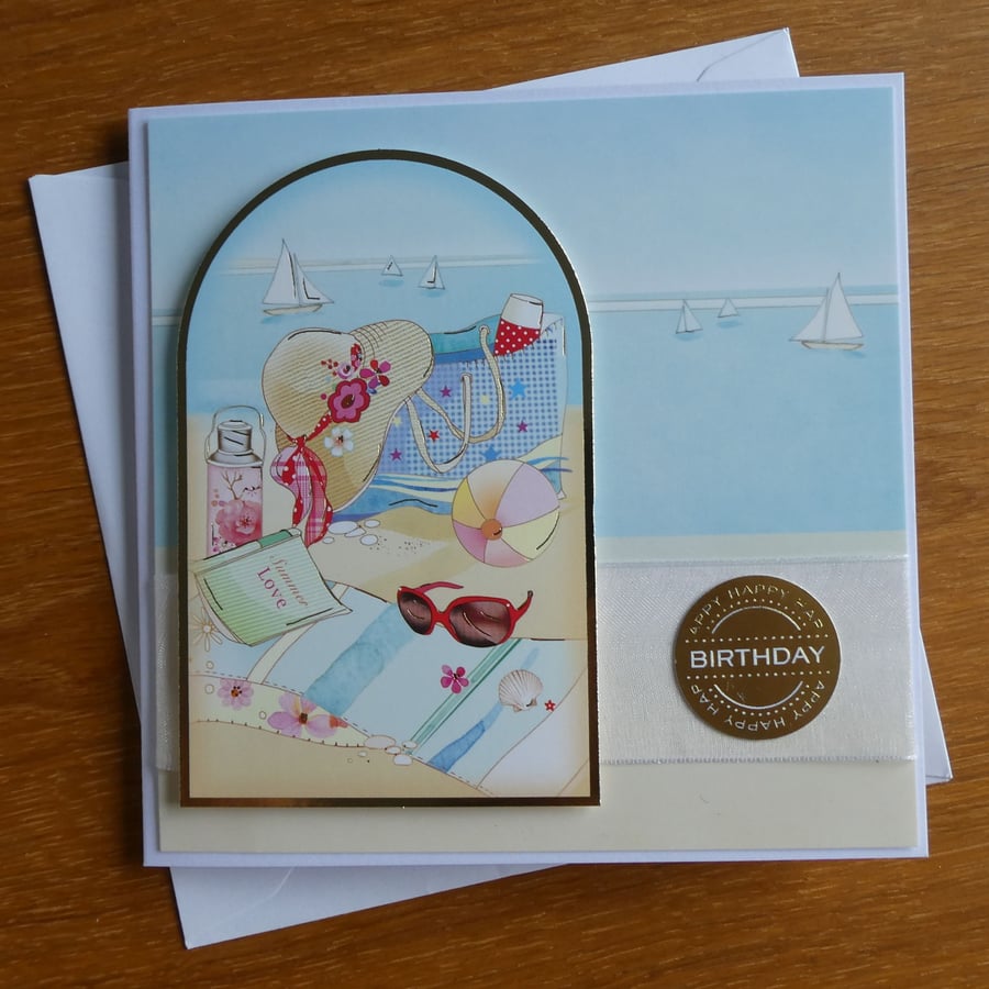 Birthday Card - Beach Day