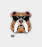 Funny Vinyl Sticker For Adults - Dog Wearing Sunglasses