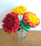 Chrysanthemum Felt Flower Stem - Image 1