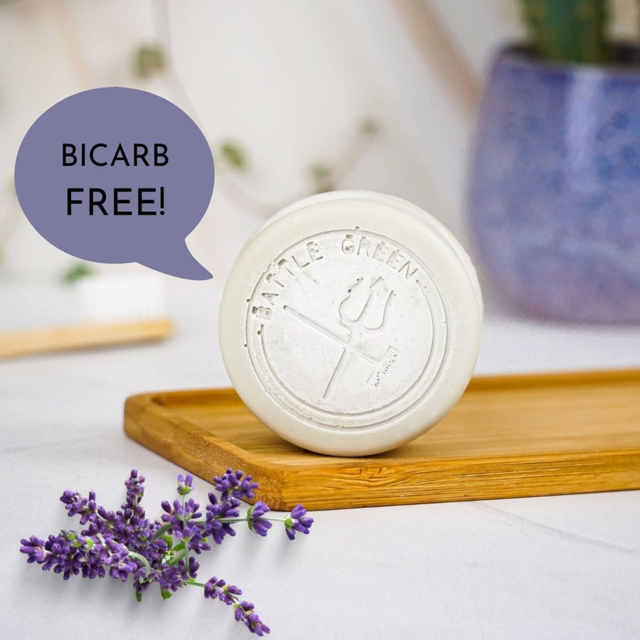 Lavender & Tea Tree Natural Vegan Deodorant Bar 70g (Bicarb Free)