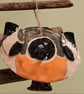 Ceramic Bullfinch bell