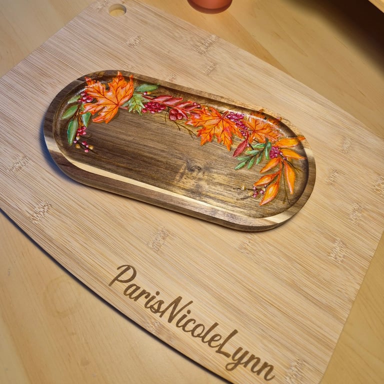 The Autumn Harvest Decorative Tray