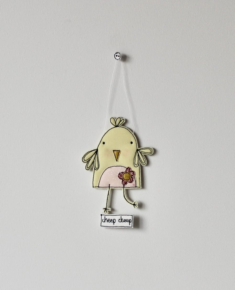 'Cheep Cheep Chick' - Hanging Decoration