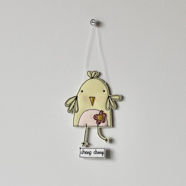'Cheep Cheep Chick' - Hanging Decoration