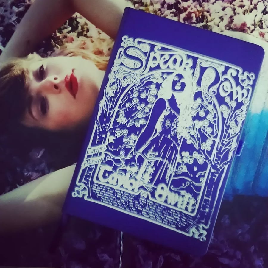 Speak Now Taylor Swift inspired A5 notebook