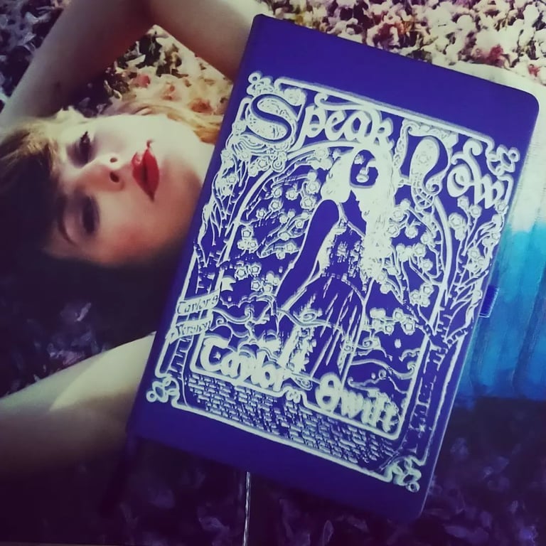 Speak Now Taylor Swift inspired A5 notebook