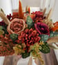 Cinnamon Spice Brides Bouquet and Grooms Buttonhole  - Image 2