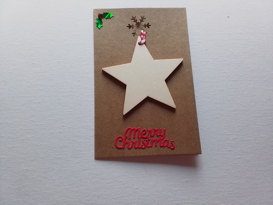 Christmas card. Christmas star. Christmas. Ref 217