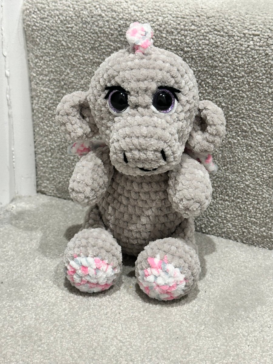 Baby Dragon Crochet Plush