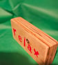 Handcrafted wooden Word block - Image 2