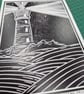 Lighthouse Print A5 - Image 3