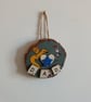 Dad wall art wooden slice - knight and dragon - Image 5