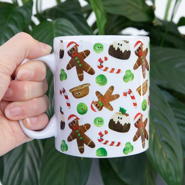 Cute Christmas Food Coffee Drinks Mug