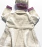 White merino coat and hat ,available now - Image 5