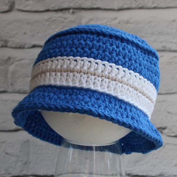 Sun Hat for Baby 3-6 Months - 100% Cotton Sun Hat - Bucket Sun Hat Baby Boy