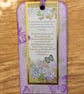 Hydrangea Floral Bookmark with Beaded Tassel – Handmade Gift for Readers - Image 5