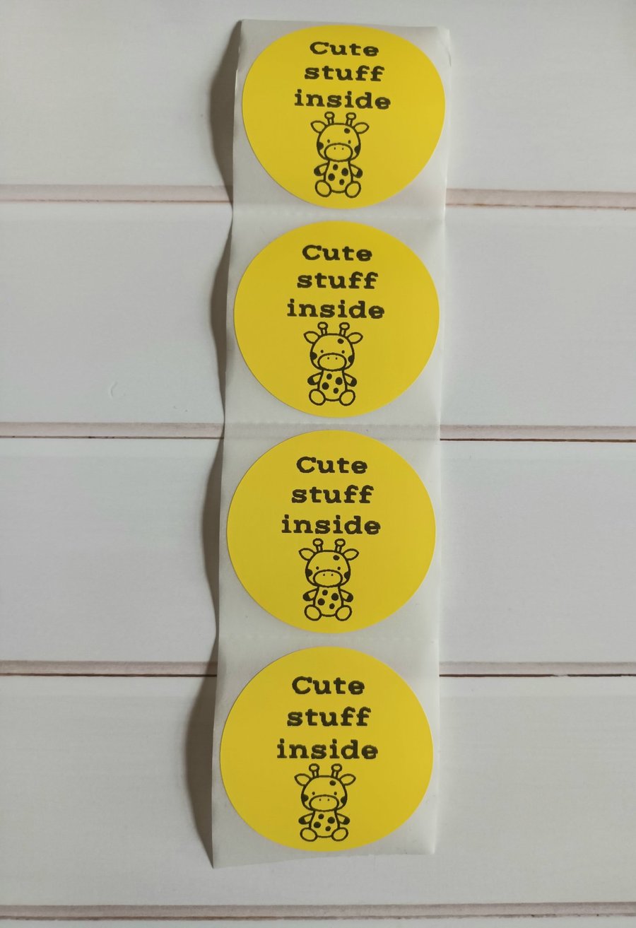 50 Cute Stuff Inside Thermal Stickers (11Y)