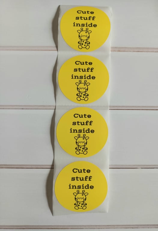 50 Cute Stuff Inside Thermal Stickers (11Y)
