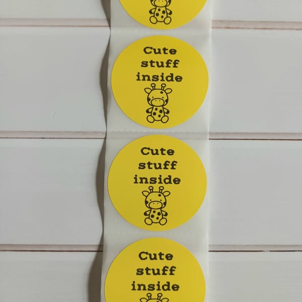 50 Cute Stuff Inside Thermal Stickers (11Y)