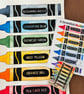 Rainbow Crayons - A5 Print - Image 2