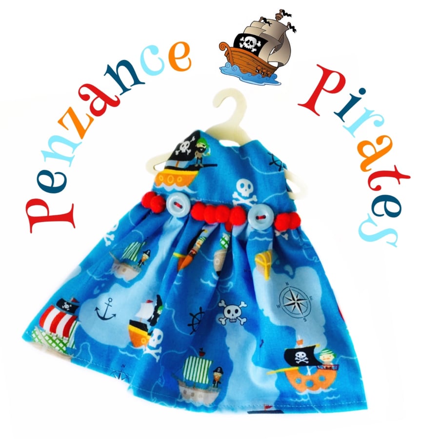 Reserved for Kat - Penzance Pirates Dress