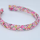 Liberty Fabric Braided Hairband - Handmade