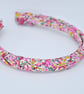 Liberty Fabric Braided Hairband - Handmade - Image 1