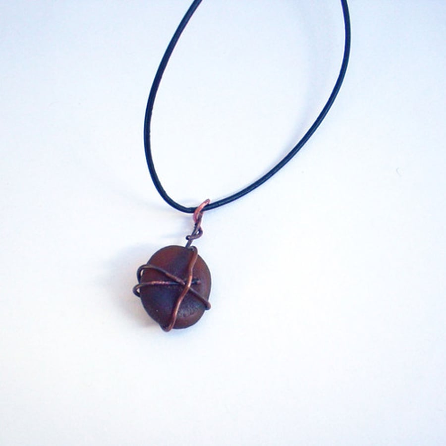 Beach Amulet Surfer Pendant