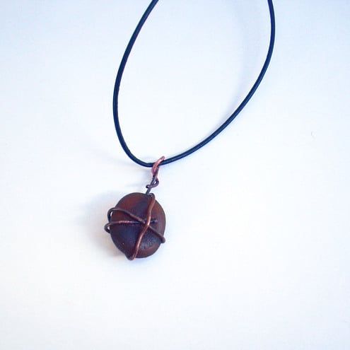 Beach Amulet Surfer Pendant