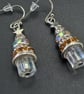 Crystal Xmas Tree Earrings - Image 3