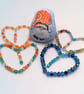 Glass Crystal Beaded Christmas Heart Sun Catcher, Valentine Heart Decoration - Image 6