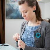 FLOURISH BUTTON JEWELLERY