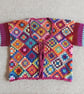 Crochet Cardigan in Granny Squares and Stripes. Crochet Pattern. PDF Pattern - Image 6