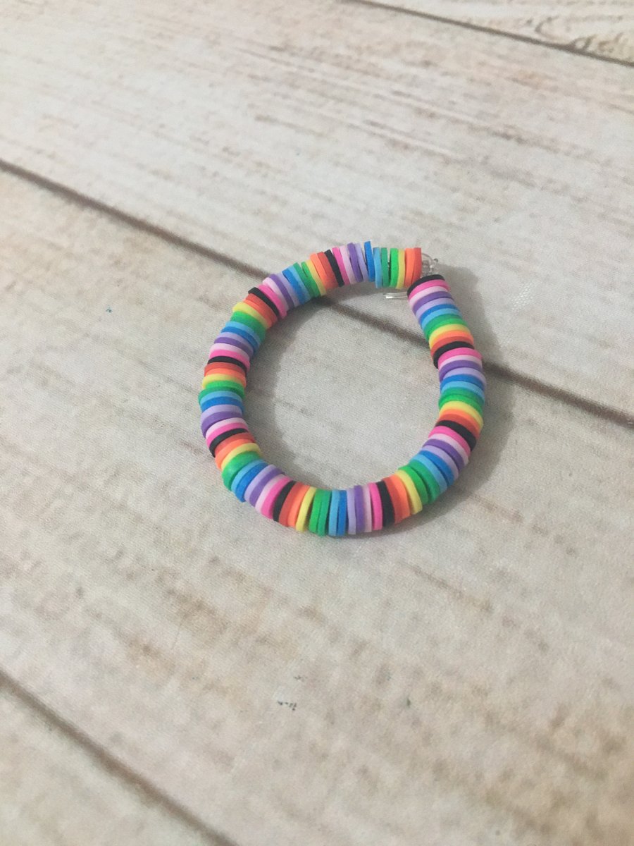 Kids Bracelet multi-Coloured  Cley-bead 