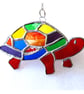Tortoise Suncatcher Stained Glass Handmade Rainbow 039 Turtle  - Image 4