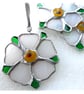 Yorkshire Rose Muni Suncatcher Decoration Stained Glass Handmade - Image 5