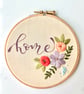 Embroidery Kit, ‘Home', Needlepoint Kit, Beginners Embroidery  - Image 6