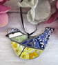 Small Handmade Mosaic Bird - Image 8