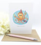 Party Octopus Card - Happy Birthday  - Image 1