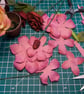 Blush Petal Rose in Terracotta – Pink Felt Bloom - Image 8