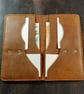 Handcrafted Leather Long Wallet 