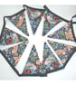 Bunting William Morris Strawberry Thief 2 Metres Arts & Crafts Decor Garland