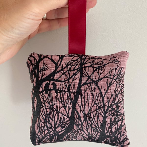 Handmade lavender sachet, unique, calming scent, moth deterrent
