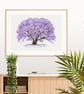 Jacaranda Tree Art Print - Image 5