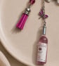 Rosé Wine  Best Friend Bag Charm & Keyring  - Image 2