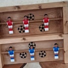 Wooden Football Coat Rack